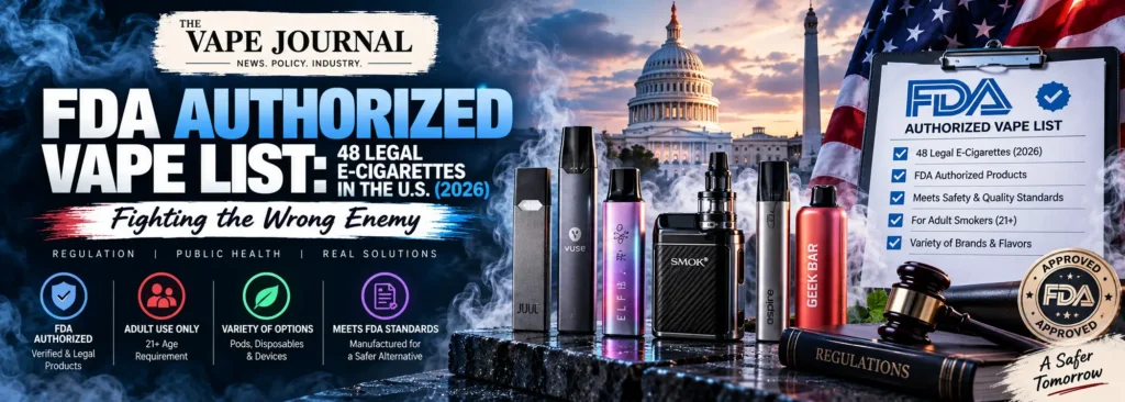 FDA Authorized Vape List