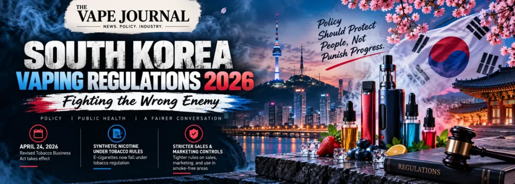 South Korea Vaping Regulations 2026